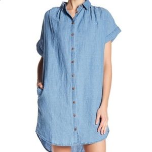Madewell Dresses - Madewell Indigo Central Shirtdress in Blue Madewell Dresses - Madewell Indigo Central Shirtdress in Blue